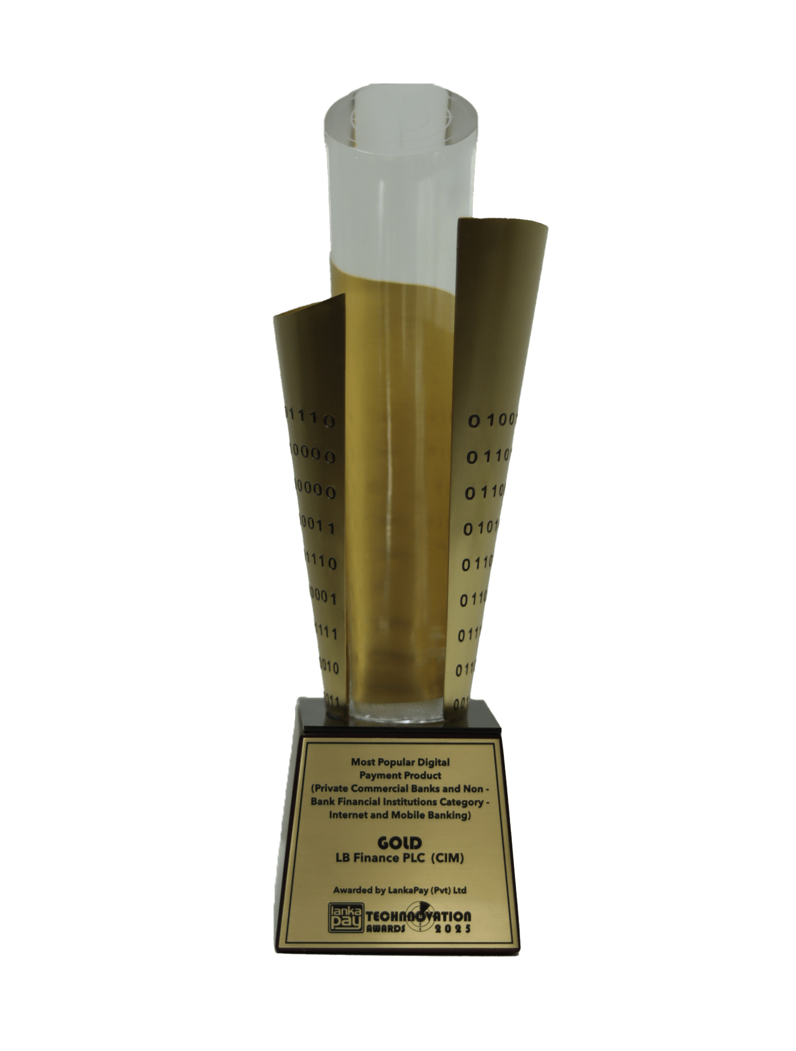 Most Popular Digital Payment Product (Private Commercial Bank and Non -  Bank Financial Institutions Category - Internet and Mobile Banking) - Gold Award